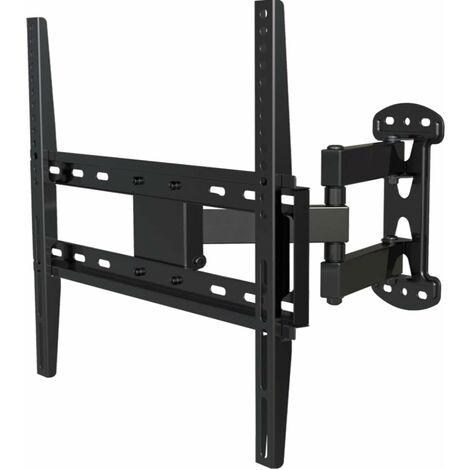 Unho – Support TV mural orientable et inclinable pour écrans 66-140 cm – Charge 45 kg – VESA 400x400mm – Installation facile avec vis incluses