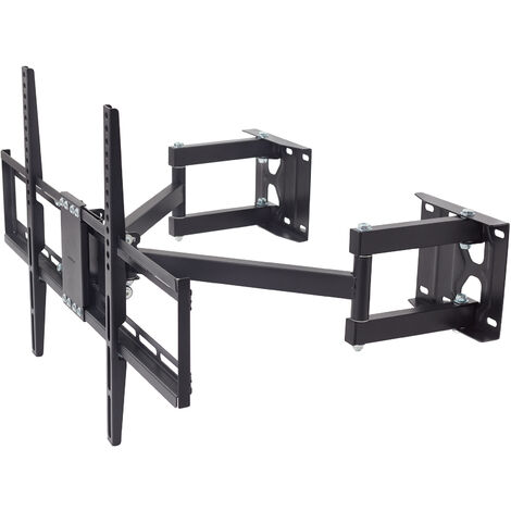 Unho – Support TV mural orientable 32-65 pouces – VESA 600x400mm – Capacité 45kg – Bras articulés ajustables – Angle de rotation 3°