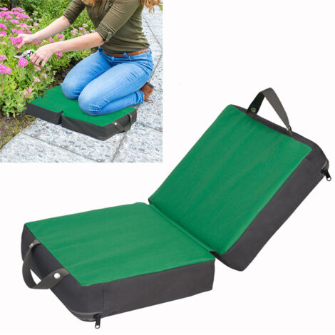 Unho – Tapis de genoux extra épais en mousse EVA – 8 cm d'épaisseur – Housse amovible et lavable – 64x31.5 cm pour jardinage et nettoyage