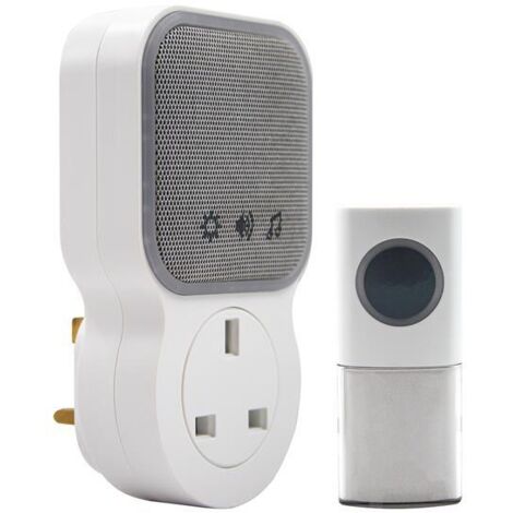 Uni-Com 98520GB + W96001 Plug-through Door Chime UNC68532