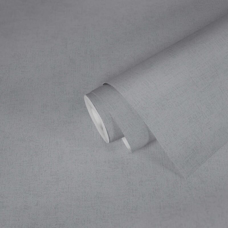 A.s. Creations A.s.creations - A.s. Creation Titanium 3 381972 Vliestapete Einfarbig 0.53 M X 10.05 M Grau