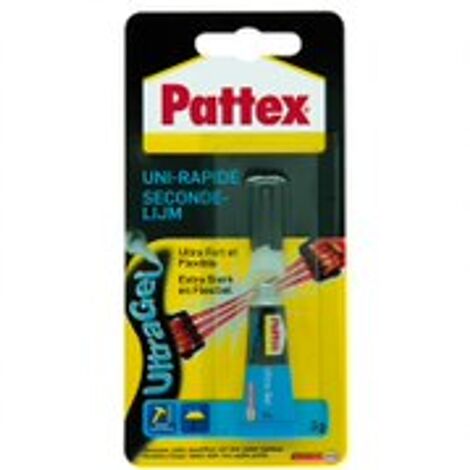 Uni-Rapid Colla Pattex -e - Ultra Gel 3g - Transparent