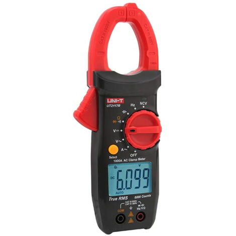UNI-T 2117R TRUE RMS 1000A AC CLAMP METER 10000AC/DC VOLTAGE ACA FREQUENCY MEASUREMENT: 20HÏ¼ž10KHZ