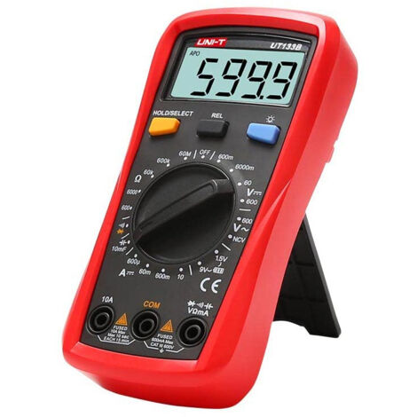 UNI-T UT133B HANDHELD DIGITAL MULTIMETER 600V AC/DC 10A