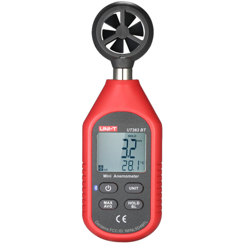 

UNI-T UT363BT Mini anemometro digital LCD