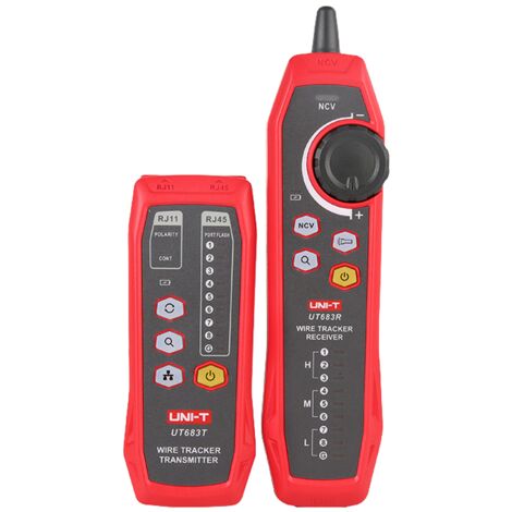 UNI-T UT683KIT TRACEUR DE CÂBLES POUR CÂBLES RJ11 ET RJ45