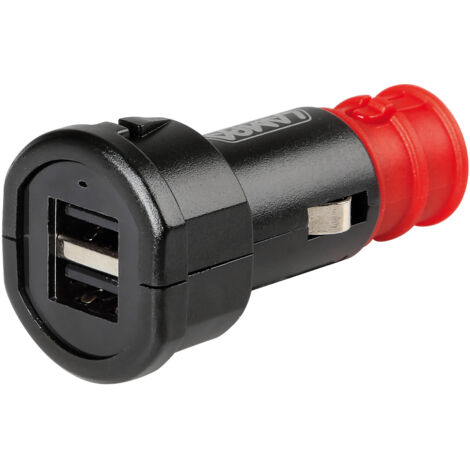Uni-Tech, caricabatteria universale 2 porte Usb - Fast Charge - 2700 mA - 12/32V