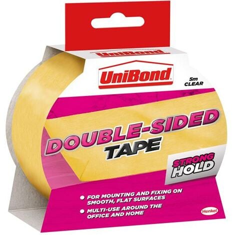 UniBond 2675782 Double-Sided Tape 38mm x 5m UNI1668253