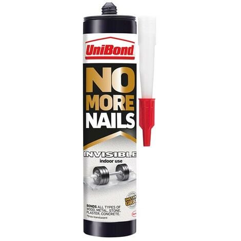 UniBond 2675534 No More Nails Waterproof Interior / Exterior - Solvent ...