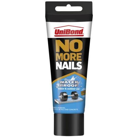 UniBond 2925518 No More Nails Waterproof Grab Adhesive Tube 340g UNI2925518