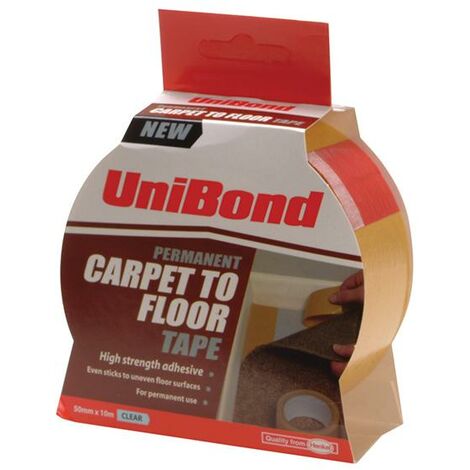 Unibond Carpet Tape Permanent 50mm x 10m