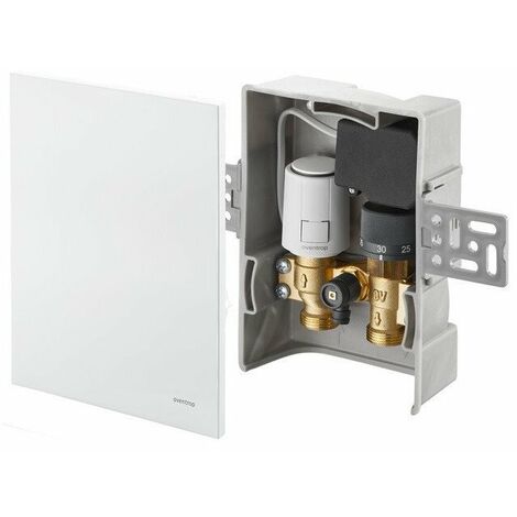 UNIBOX TQ-RTL R-TRONIC, con AKTOR T 2P E R-CON FBH, BIANCO