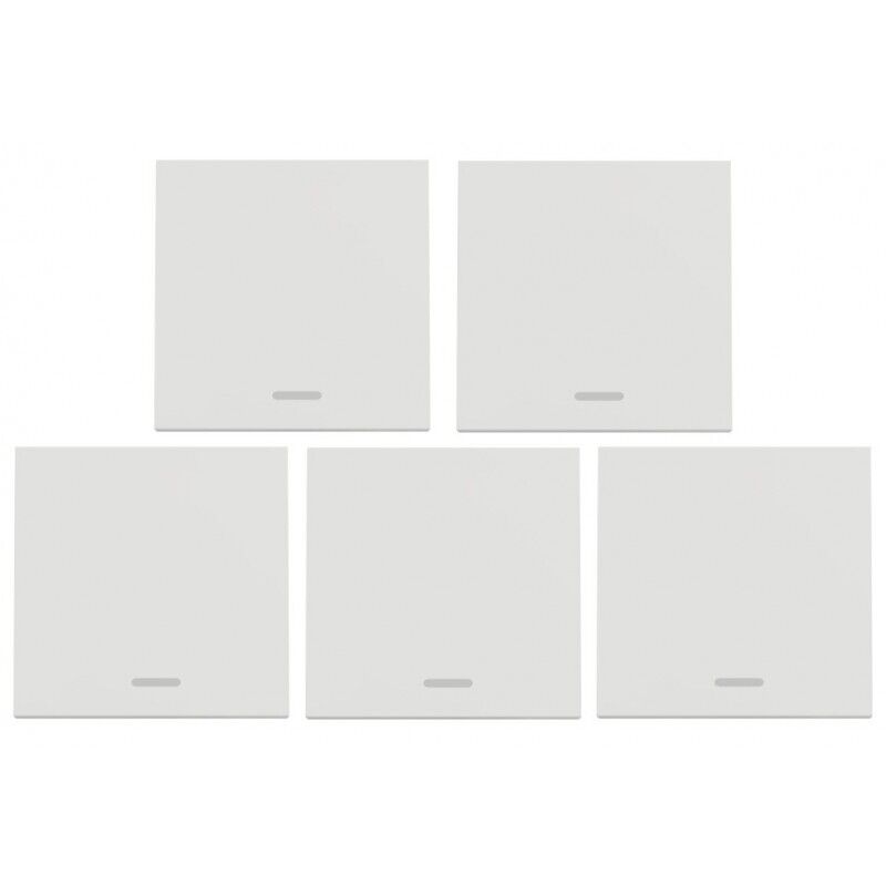 Schneider unica bouton poussoir no 2 modules mécanisme blanc - NU320618F