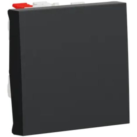 Unica - commande VMC 2 vitesses - 10A - 2 modules - Anthracite - mécanisme seul (NU320354VMC)