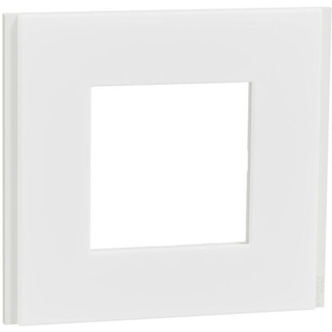 Unica Déco Signature - Plaque de finition - Blanc neige - 1P (NU600279)