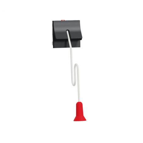 Unica - interrupteur à corde NO/NF - 10A - 2 modules - Anthracite - méca seul (NU322654)