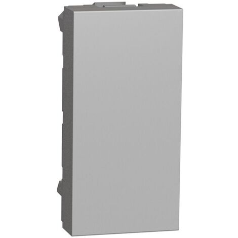 Unica - obturateur - 1 module - Alu - mécanisme seul (NU986530)