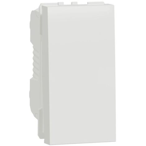 Unica - va-et-vient - 16A - bornier à vis - 1 mod - Blanc - méca seul (NU316318)