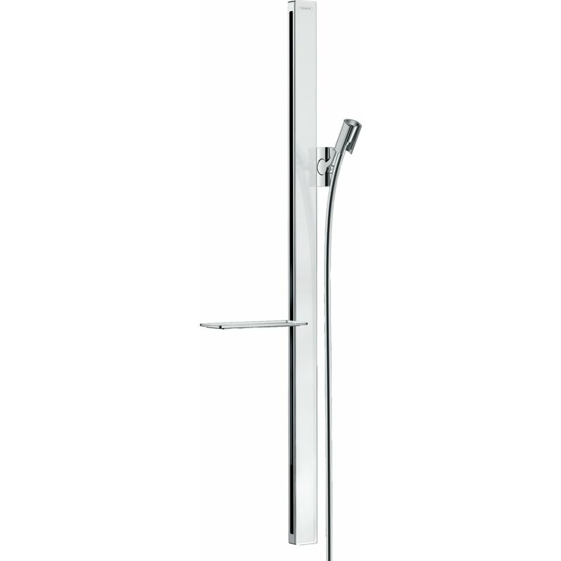 

Hansgrohe Unica barra de ducha E 90 cm con manguera de ducha, 27640, color: cromado - 27640000