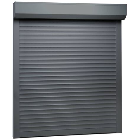 KALISSE Unico Design Tapparella Avvolgibile in Alluminio 80x100 cm Antracite 80x100 cm Magnifico it - Antracite53491
