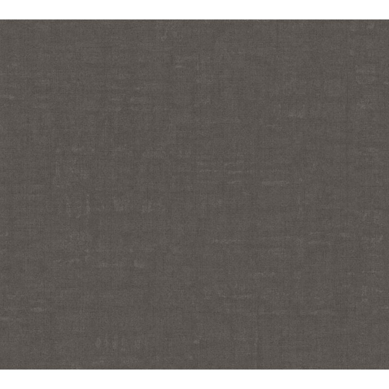 Unicolour wallpaper wall Profhome 387453 hot embossed non-woven wallpaper slightly textured unicoloured matt black anthracite dark grey 5.33 m2 (57