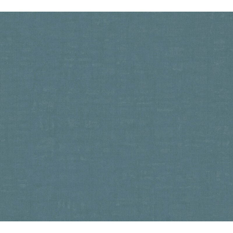 Unicolour wallpaper wall Profhome 387459 hot embossed non-woven wallpaper slightly textured unicoloured matt turquoise teal green blue 5.33 m2 (57