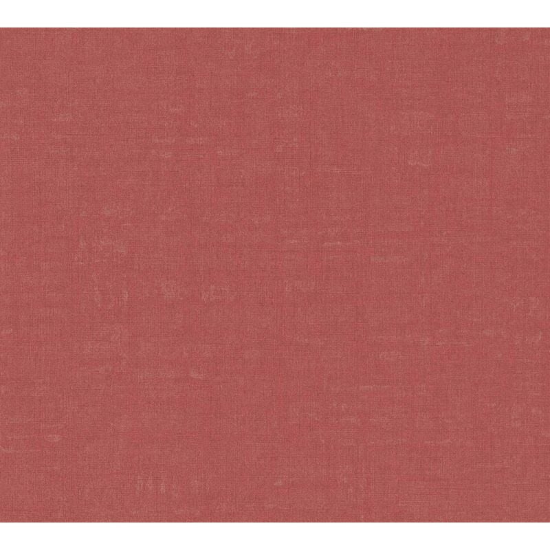 Unicolour wallpaper wall Profhome 387462 hot embossed non-woven wallpaper slightly textured unicoloured matt red salmon pink 5.33 m2 (57 ft2)