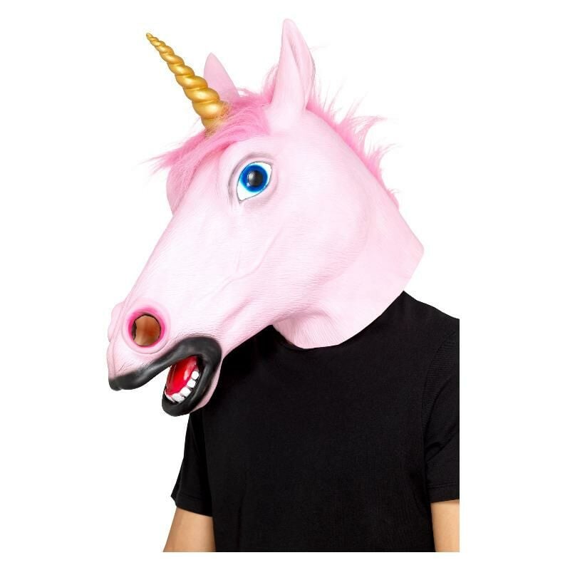 Unicorn Latex Mask (48874)