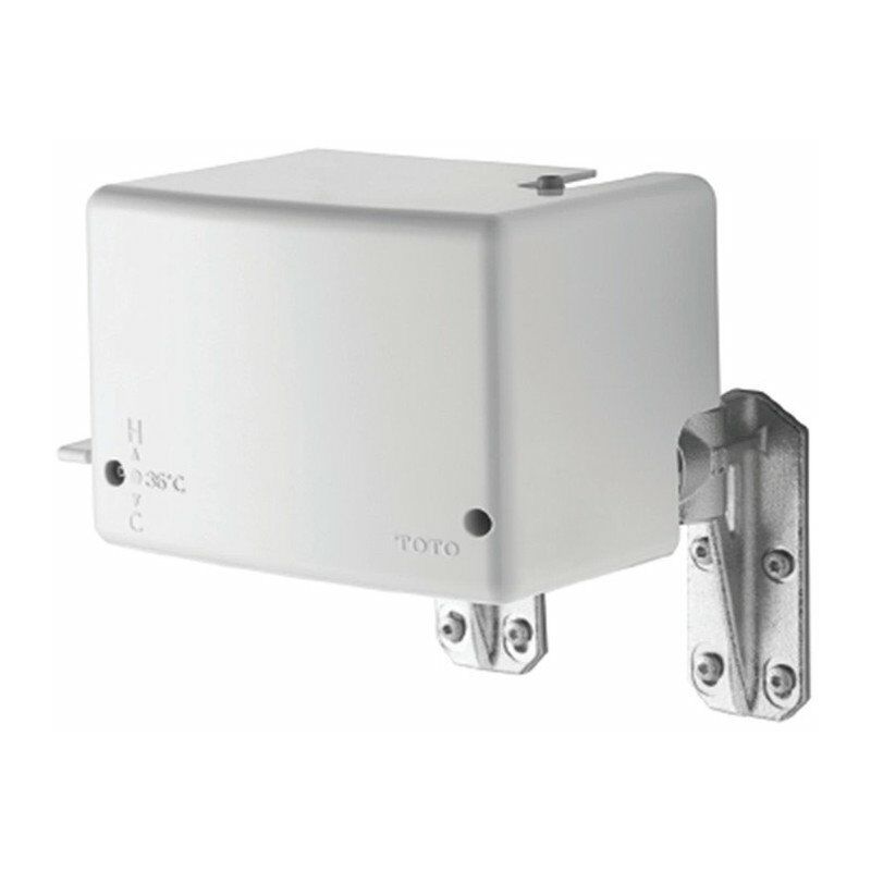 

Unidad de control de agua caliente COMERCIAL para grifería automática cromo / blanco TOTO