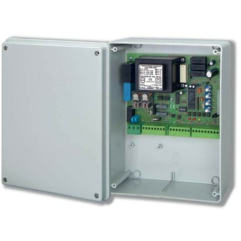 Unidad de control Hiltron para 2 motores de hoja 230V Alimentación PCM20