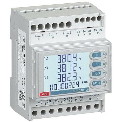 Contador de energía y control de contactores shelly em wifi - shemshem50a