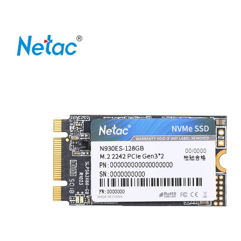 

Unidad de estado solido Flash N930ES NVMe M.2 2242 SSD Gen3 * 2 PCIe 3D MLC / TLC NAND de 128 GB, 128 GB - Netac