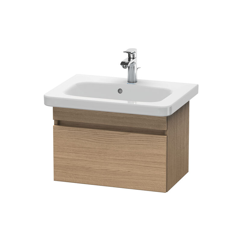 

Unidad de lavabo Duravit DuraStyle de pared 6379, 1 extraíble, 580mm, para DuraStyle, Color (frente/cuerpo): Decoración Roble Europeo - DS637905252