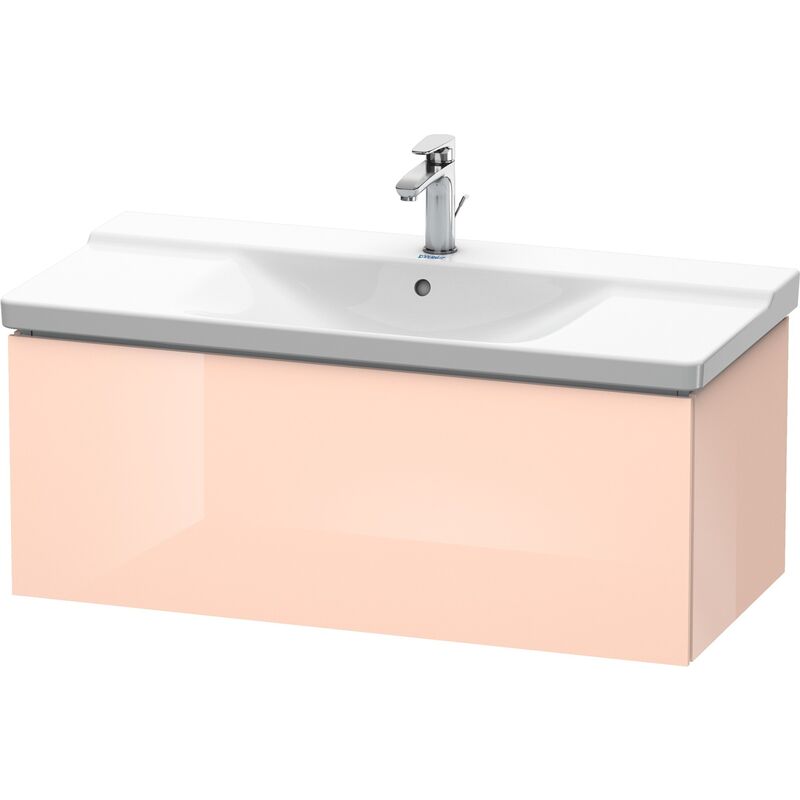 

Unidad de lavabo Duravit L-Cube, para montaje en pared, ancho 1020mm, profundidad 481, 1 extraíble, se ajusta 'P3 Comfort'. Artículos 233210, 233310