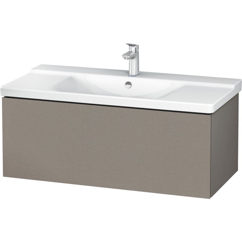 

Unidad de lavabo Duravit L-Cube, para montaje en pared, ancho 1020mm, profundidad 481, 1 extraíble, se ajusta 'P3 Comfort'. Artículos 233210, 233310