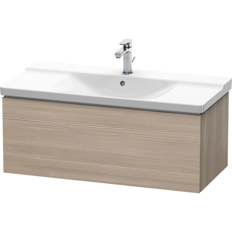 

Unidad de lavabo Duravit L-Cube, para montaje en pared, ancho 1020mm, profundidad 481, 1 extraíble, se ajusta 'P3 Comfort'. Artículos 233210, 233310