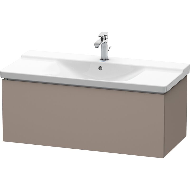 

Unidad de lavabo Duravit L-Cube, para montaje en pared, ancho 1020mm, profundidad 481, 1 extraíble, se ajusta 'P3 Comfort'. Artículos 233210, 233310