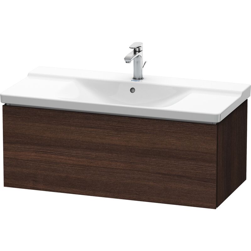 

Unidad de lavabo Duravit L-Cube, para montaje en pared, ancho 1020mm, profundidad 481, 1 extraíble, se ajusta 'P3 Comfort'. Artículos 233210, 233310