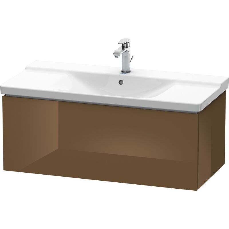 

Unidad de lavabo Duravit L-Cube, para montaje en pared, ancho 1020mm, profundidad 481, 1 extraíble, se ajusta 'P3 Comfort'. Artículos 233210, 233310