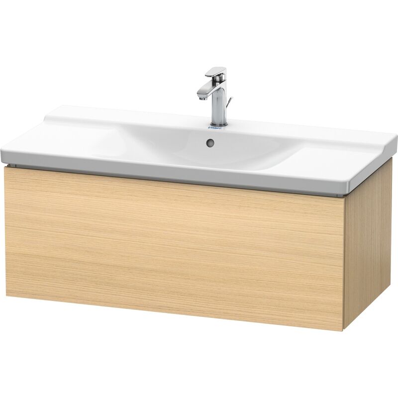 

Unidad de lavabo Duravit L-Cube, para montaje en pared, ancho 1020mm, profundidad 481, 1 extraíble, se ajusta 'P3 Comfort'. Artículos 233210, 233310