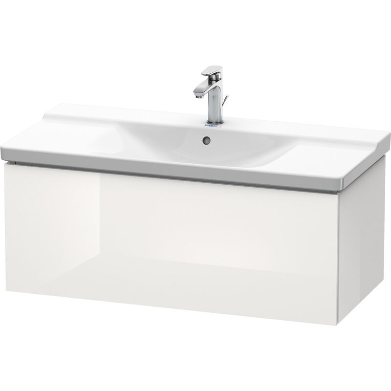 

Unidad de lavabo Duravit L-Cube, para montaje en pared, ancho 1020mm, profundidad 481, 1 extraíble, se ajusta 'P3 Comfort'. Artículos 233210, 233310