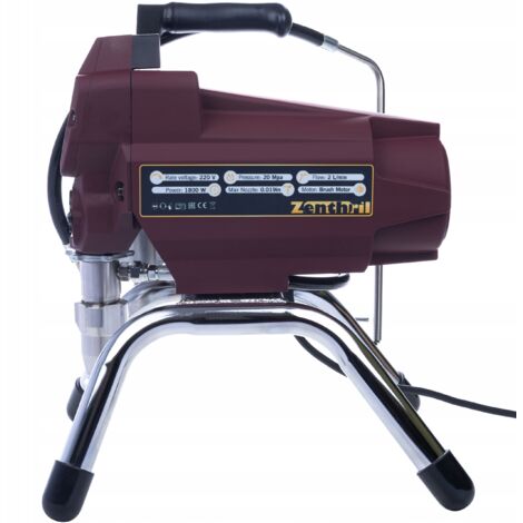 Unidad de pintura Zenthril Surge Eco, 1800W 20Mpa 0.019"", 2L/min, serie EasyPerformance