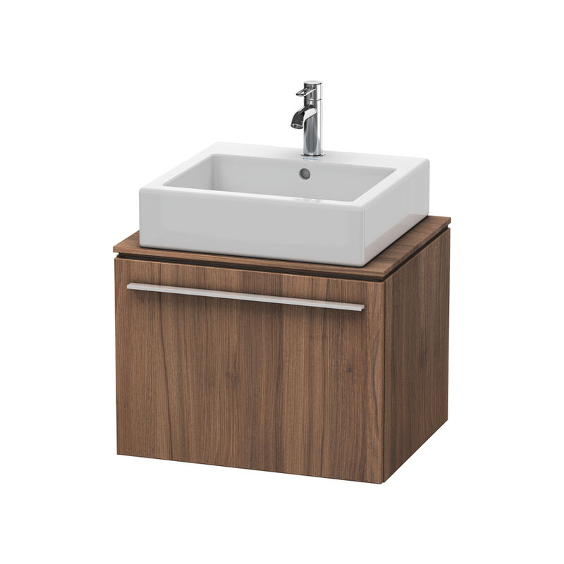 

Unidad de vanidad Duravit X-Large para consola 6500, 1 extraíble, 600 mm, Color (frente/cuerpo): Nogal natural decorado - XL650007979