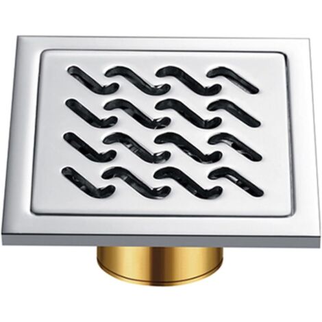 unidad Filtro de desagüe de piso Filtro de desagüe de piso Desagüe de piso cuadrado Desagüe de piso doméstico Desagüe de piso con sello de acero inoxidable Tapa de desagüe de piso