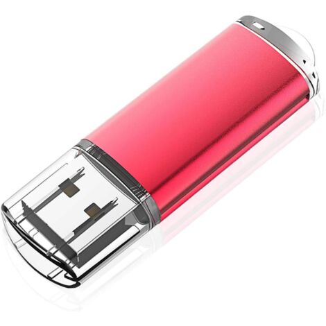 Unidad flash USB 2.0 de 32 GB con llavero, memoria USB resistente al agua de 32 GB para copias de seguridad de ordenadores y portátiles.