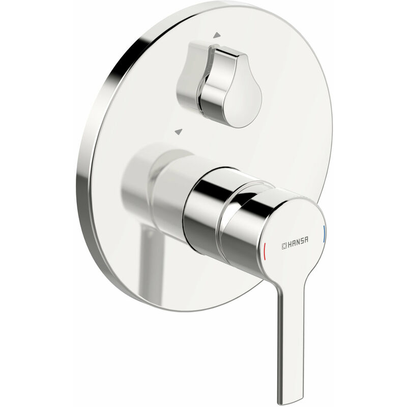 

Unidad funcional Hansa Hansaronda con juego decorativo monomando de pared, roseta redonda, de 170 mm, - 83843573