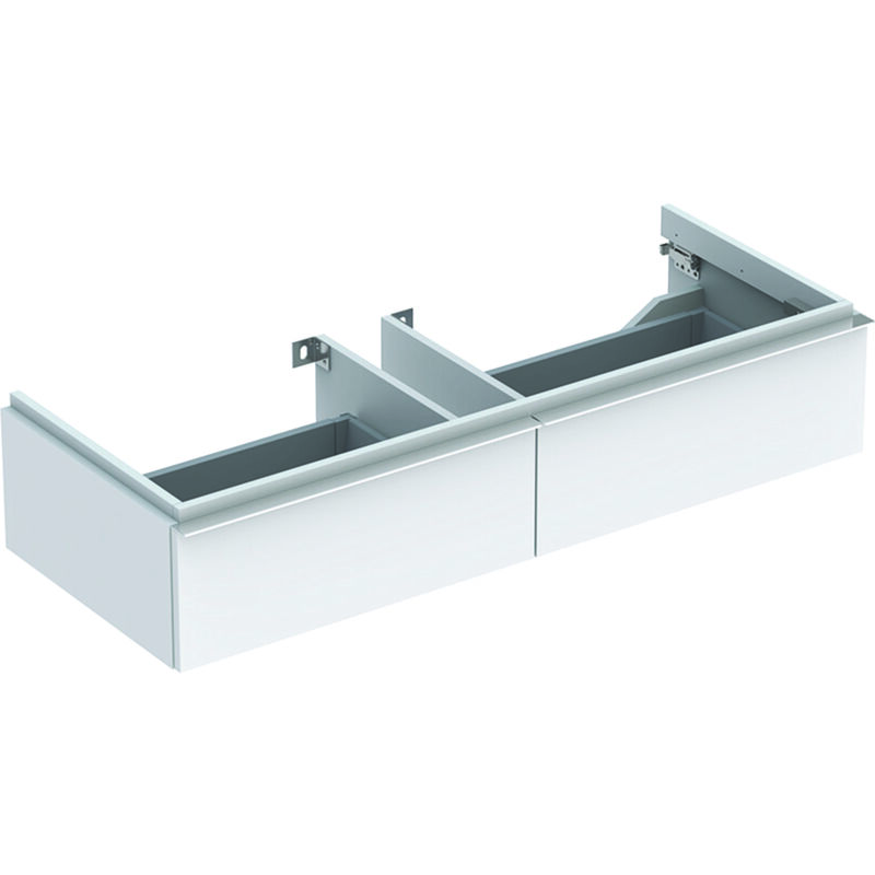 

Keramag iCon Vanity unit 840120 1190x240x477mm, alpino alto brillo, color: lacado blanco de alto brillo - 840120000