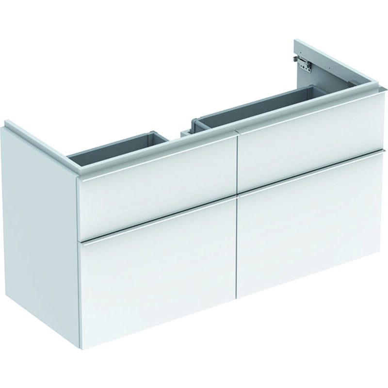 

Keramag - iCon Vanity unit 840420 1190x620x477mm, Alpine high gloss, color: lacado blanco mate - 841420000