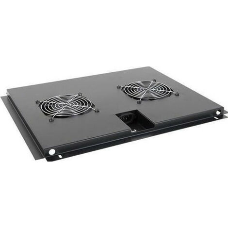 Unidad Ventilacion 2 Ventiladores Para Racks Fondo 600mm Cft66
