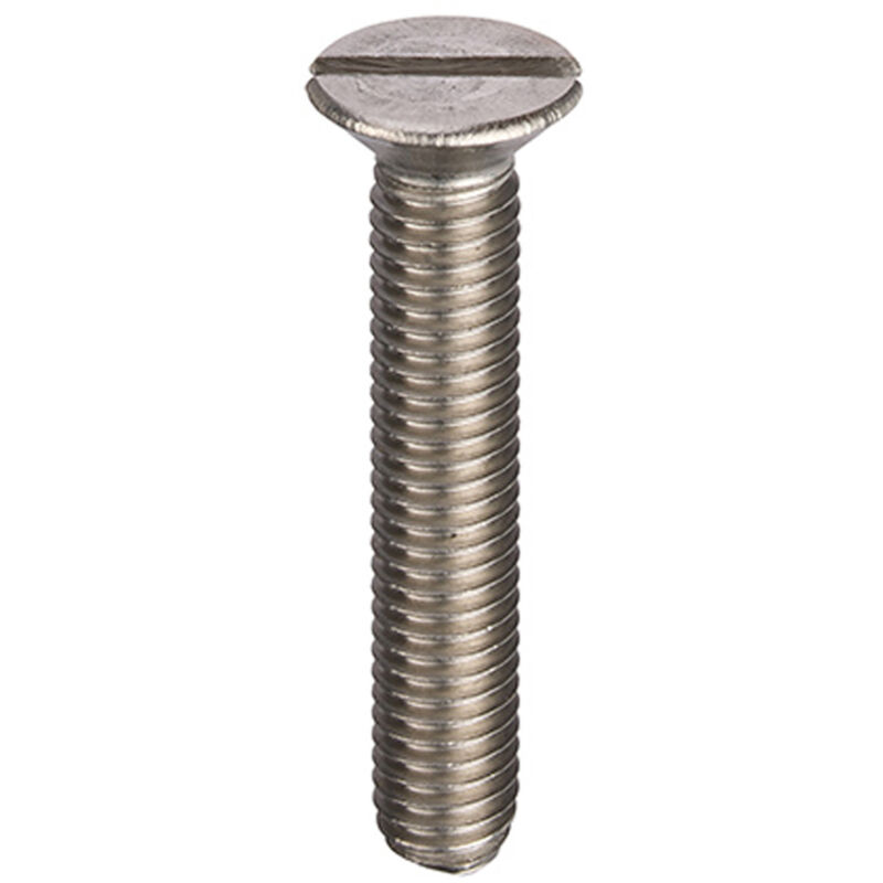 Unifix A2-304 Machine Screws M8 x 40 - Box of 200 Silver M8 x 40